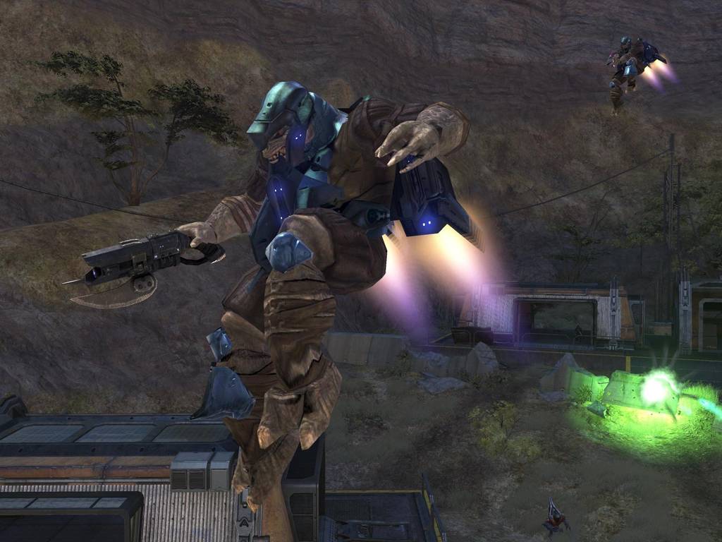 See Master Chief Jump From The Pelican In The Leveled Up Halo