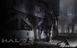 Concept art of an ODST in New Mombasa.