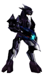 A SpecOps Sangheili in Halo: Combat Evolved.