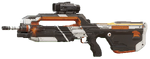 Bloodthirst weapon skin with Sentinel Scope.