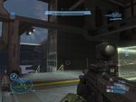 A SPARTAN-III HUD featured in the Halo: Reach Beta.