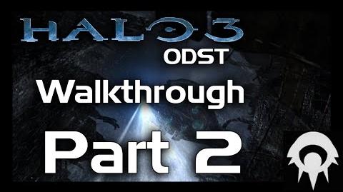 Halo 3 ODST Walkthrough - Part 2 - Uplift Reserve - No Commentary