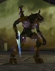 A Heretic Sangheili wields an Energy Sword.