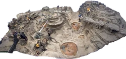 The full diorama.