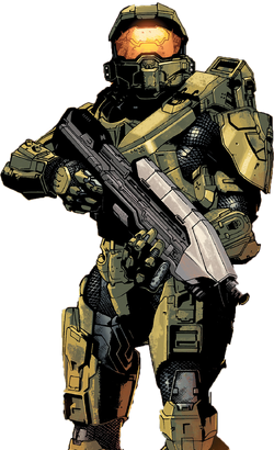 Master Chief, also known by his birth name John-117, is the