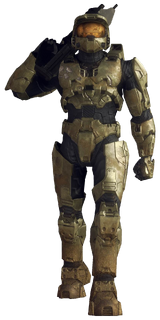 John-117 wearing MJOLNIR Mark VI armor in Halo 3.