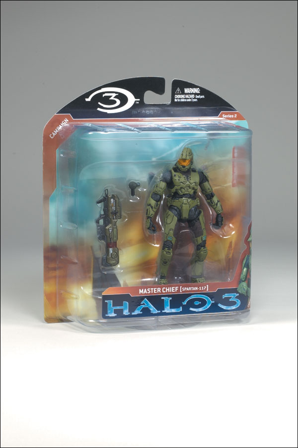 Halo 3 Series 2 Red CQB Spartan Soldier Action Figure