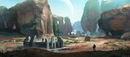 Concepto de Arte del remake de Coagulación en Halo 2: Anniversary