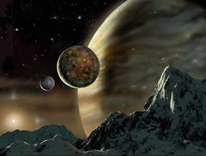 Giove con le sue lune