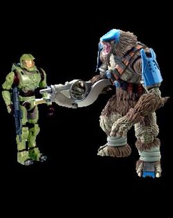 Campaign Pack - Halo 2 Action Figure Mini Series 2 Joyride Toys (Sub-S