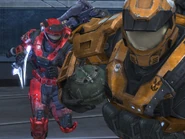Un juego de Grifball en Halo: Reach