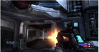 First-person view of the Battle Rifle, as seen in the pre-release gameplay.