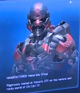 Der Soldier in der Waffenkammer