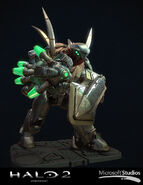 figura de un Hunter de Halo 2: Anniversary.