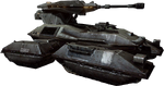 The Scorpion MBT as seen in Halo 4.