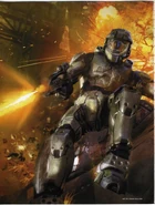 Armadura Mark VI de John-117 en Halo 2