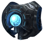 A transparent render of the monitor, as he appears in Halo 3.