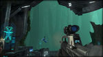 The Battle Rifle, as it appears in Halo 3.