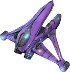 A render of the Type-26A Ground Support Aircraft from Halo Wars.