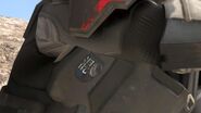 The Chinese "混" character patch on an ODST's body armor.