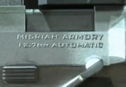 Il fianco di una M6 con su scritto Misriah