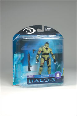 Halo 2 (Serie 3) - Blue Spartan (yellow strip)