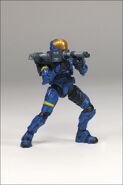 Figura de Spartan con Lanzacohetes