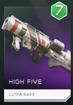 High Five REQ card.