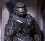 SPARTAN-B312, call sign "Noble Six" during the Fall of Reach of Beta Company, the most "hyper-lethal" of the SPARTAN-IIIs and a former "lone wolf" assassin, the protagonist of Halo: Reach.