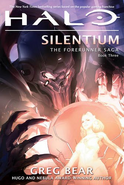 The Didact as he appears on the cover of Halo: Silentium.