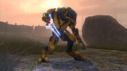 A BOB Ranger wielding an Energy Sword on Lone wolf.