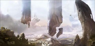 Un sixième concept art de Halo 4.