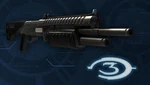 A front view of Halo 3's Shotgun