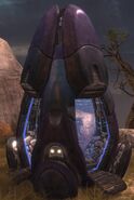 Una Vaina de Inserción Orbital Colectiva desplegada en Halo: Reach