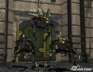 Tres Drones en posición de combate