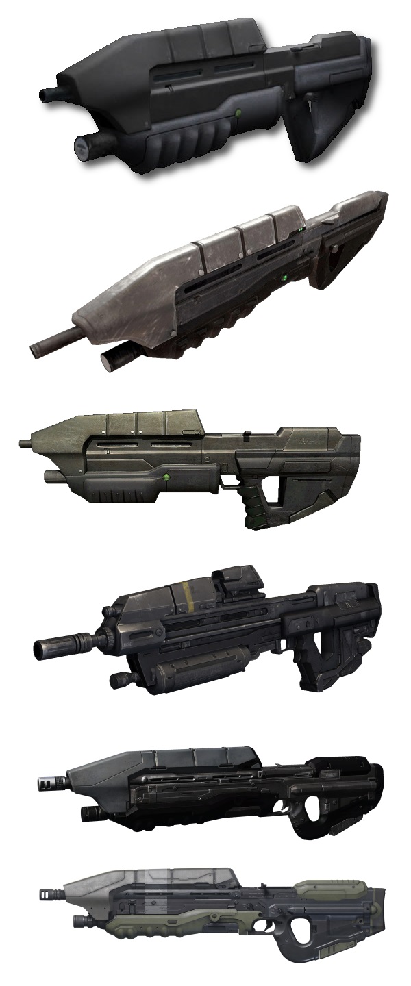 real halo assault rifles