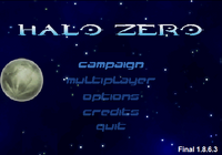 HaloZero MainMenu