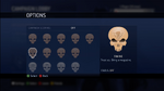 The Famine Skull viewed in the Halo 3 skull menu.