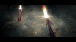 The missiles from the Blisterback.
