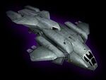 The Pelican as it appears in Halo: Combat Evolved.