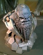 Busto de Atriox perteneciente a Blur Studio