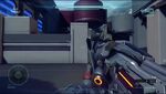 The Suppressor assembling itself in Halo 5: Guardians multiplayer.