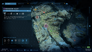 Vista del mapa táctico del juego