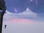 The Ark, as seen from Isolation. Note the missing planetoid in the middle.