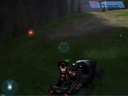 Jugador Siendo Artillero en el Warthog Lanzacohetes