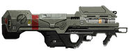 The concept art of the M6 Spartan Laser before the Beta.