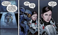 Sarah Palmer con 2 SPARTANs
