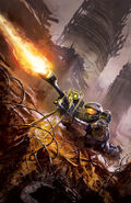 Portada de Halo: Escalation Parte 8 hecha por Anthony Palumbo