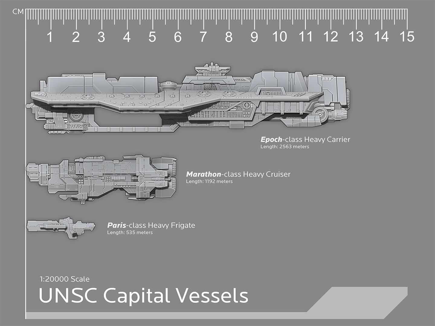 halo unsc infinity size comparison