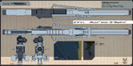 Two more views of the M99A2S3 Stanchion variant.